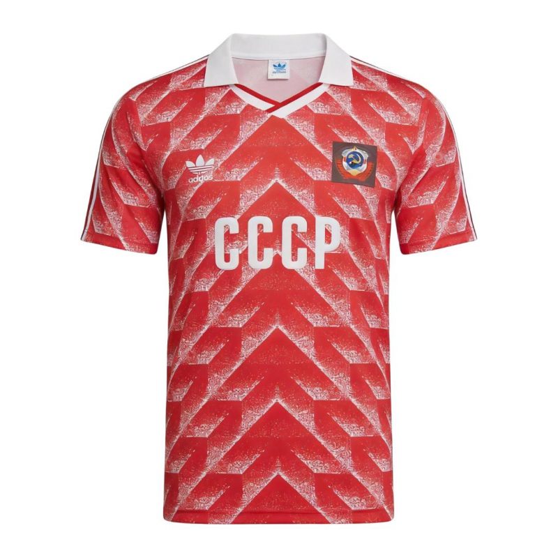 Soviet Union 1987/88 Home Red Retro Jersey