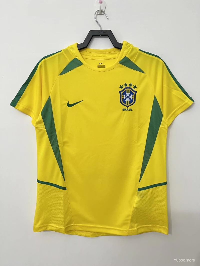 Brazil 2002 Retro Jersey