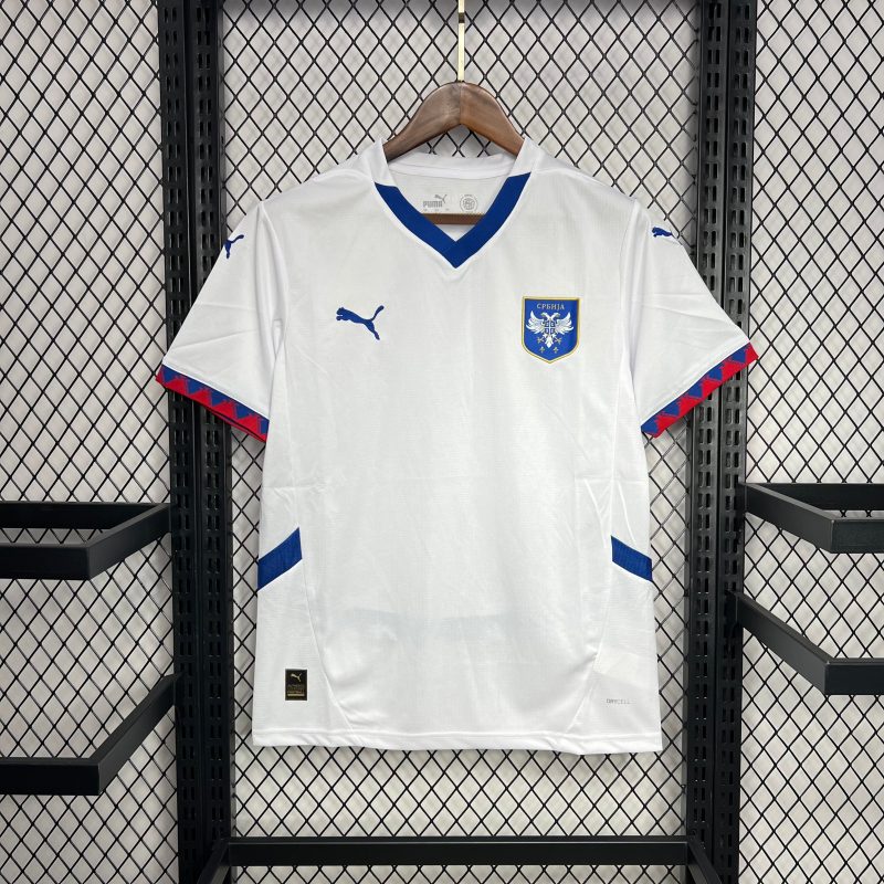 Serbie maillot foot 2024/25 Away Jersey