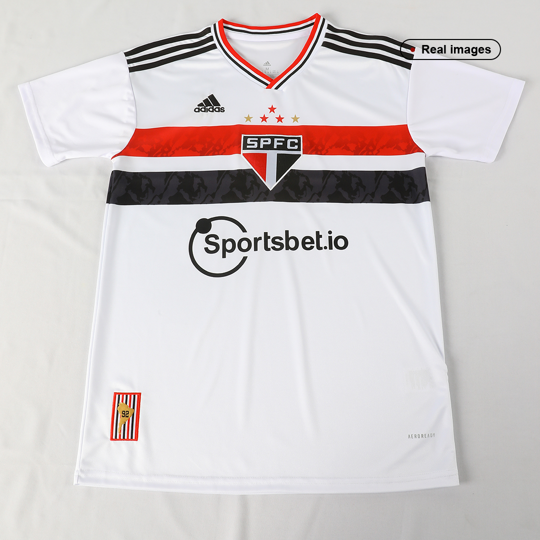 Sao Paulo FC 2022/23 Home White Jersey