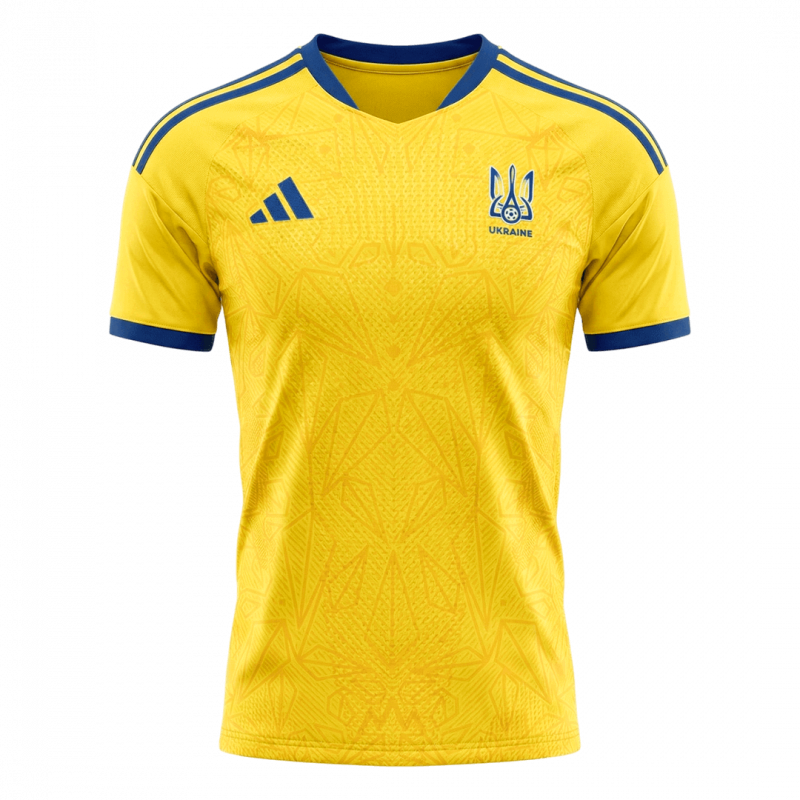 Ukraine 2026 Home Yellow Player Version Jersey