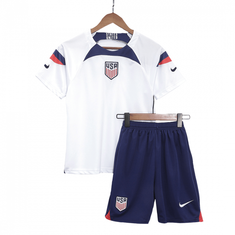 USA 2022 Home White Kids Kit