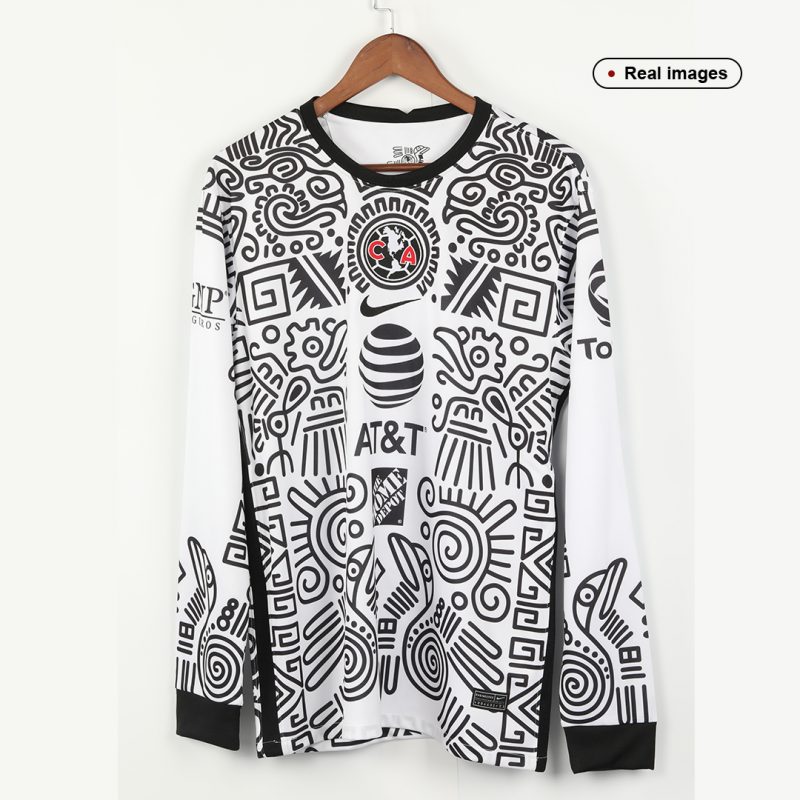 Club America 2021 Third White Long Sleeve Jersey
