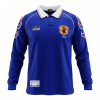 Japan 1998 Home Blue Long Sleeve Retro Jersey