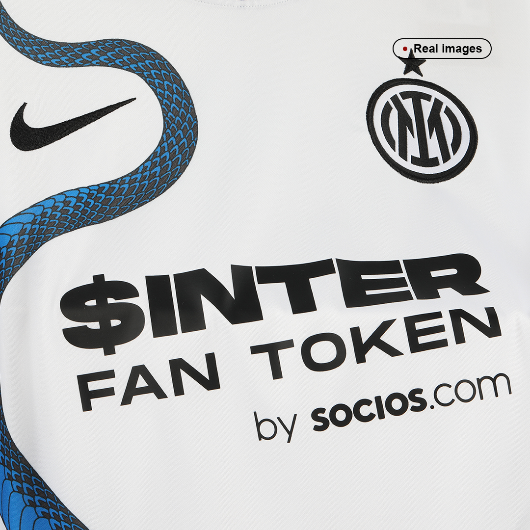 Inter Milan 2021/22 Away White Jersey