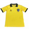 Brazil 1988 Home Yellow Retro Jersey