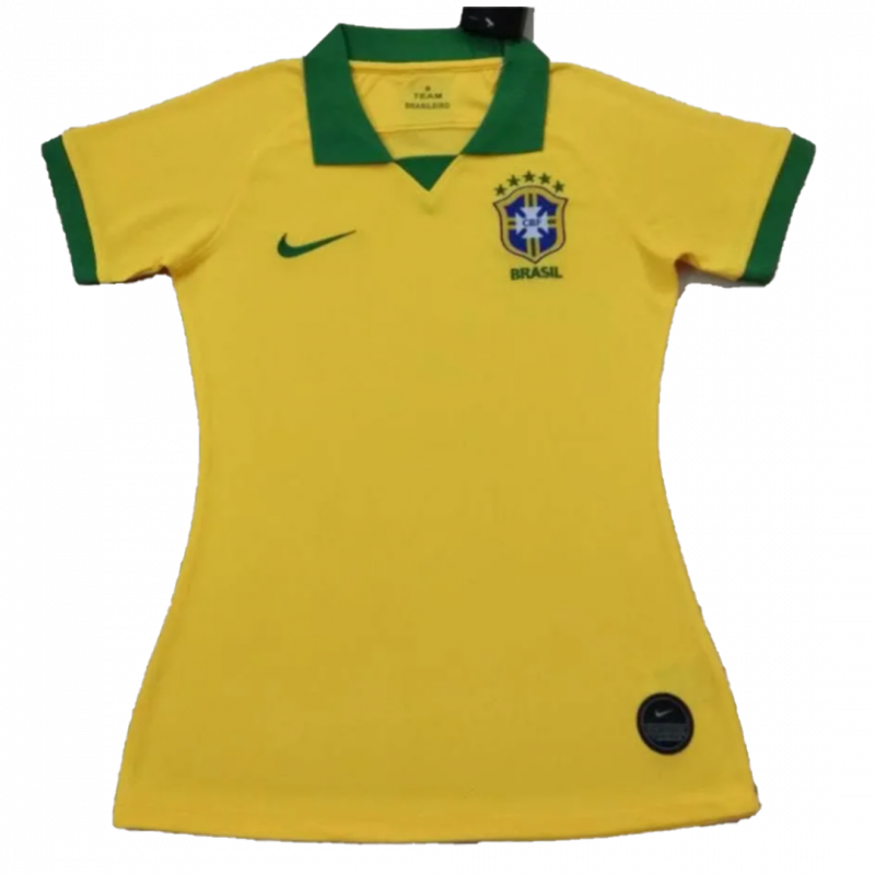 Brazil 2020/21 Home Yellow Women Jersey