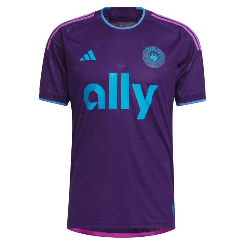 Charlotte FC 2023 Away Purple Player Version Jersey
