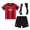 AC Milan 2023/24 Home Red Kids Kit