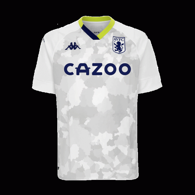 Aston Villa 2020/21 Third Grey Jersey
