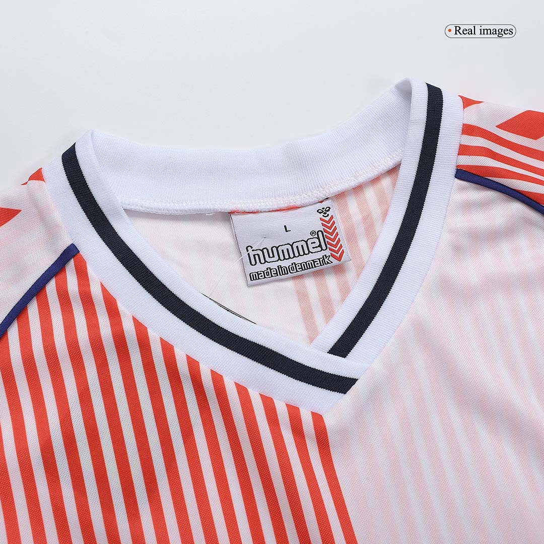 Denmark 1986 Away Pink Retro Jersey