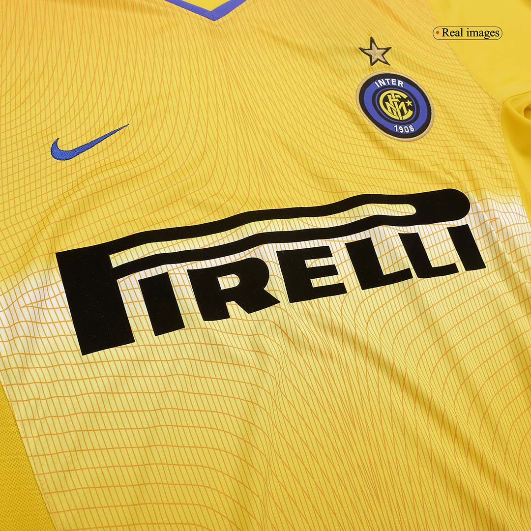 Inter Milan 2002/03 Third Yellow Retro Jersey