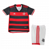 CR Flamengo 2024/25 Home Black Kids Kit