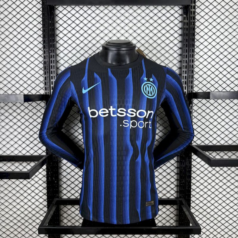 Inter Milan 2025/26 Long Sleeve Jersey