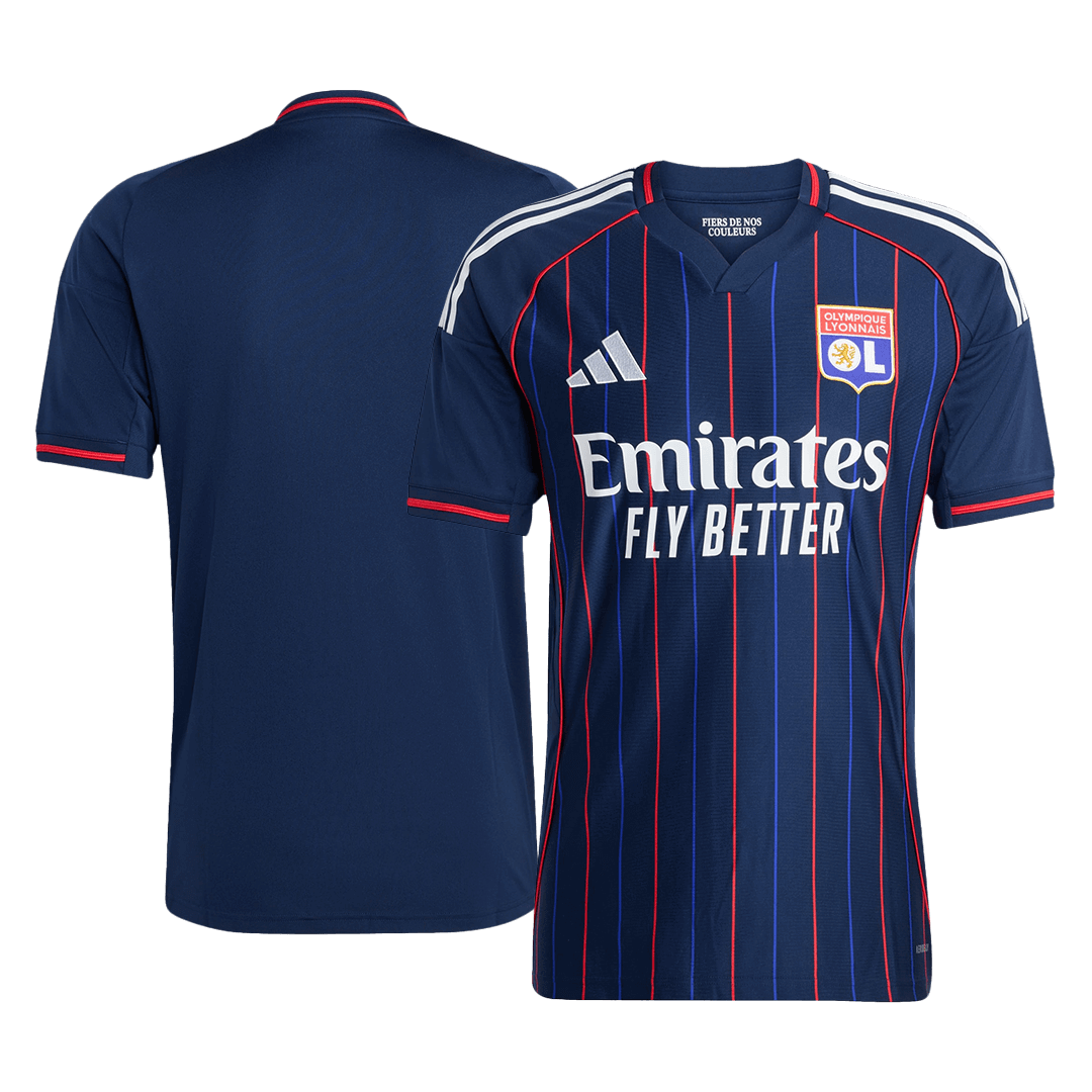 Olympique Lyonnais 2025/26 Away Blue Jersey
