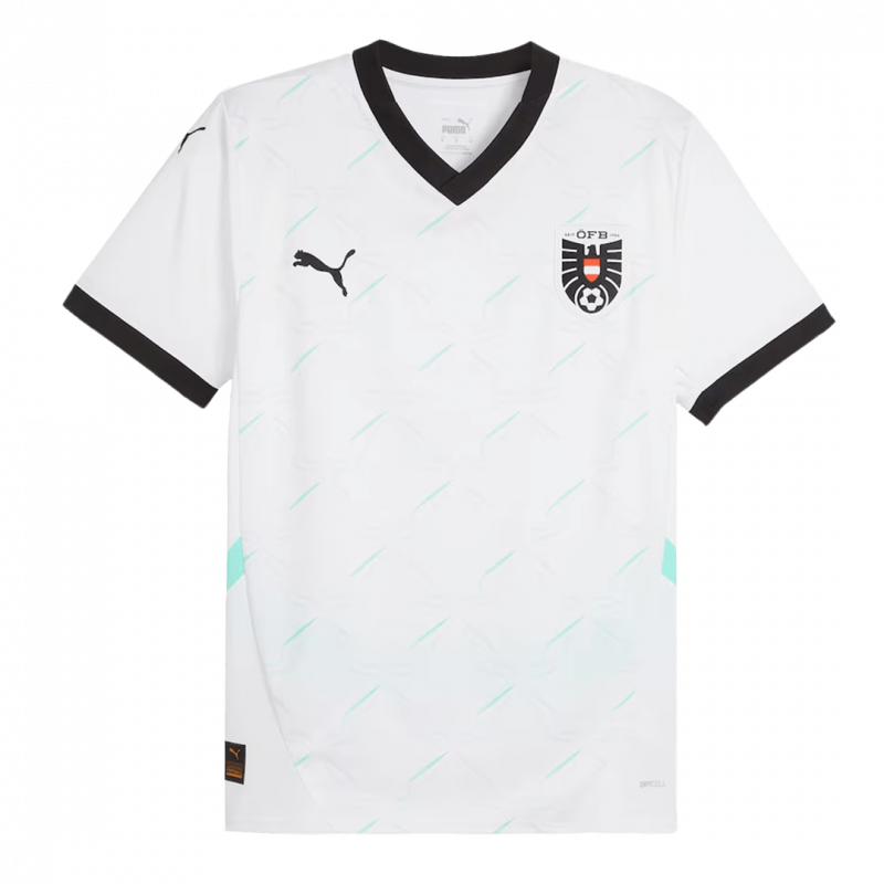 Austria 2024 Away White Jersey