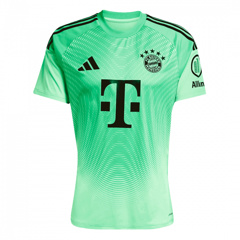 Bayern Munich 2025/26 Goalkeeper Green Goalkeeper Jersey