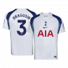 DRAGUSIN #3 Tottenham Hotspur 2025/26 Home White Jersey