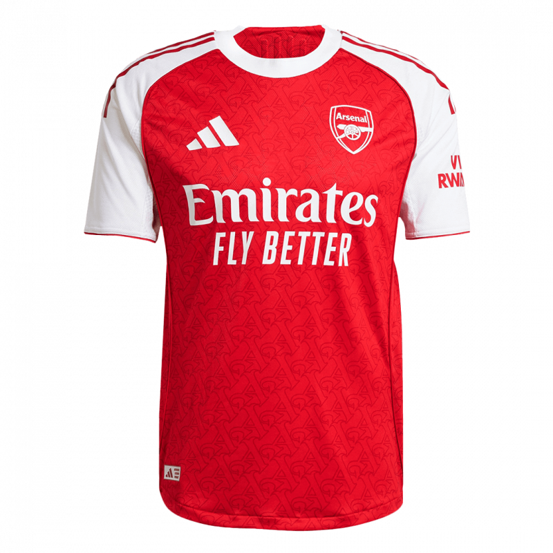 Arsenal 2025/26 Home Red Player Version Jersey