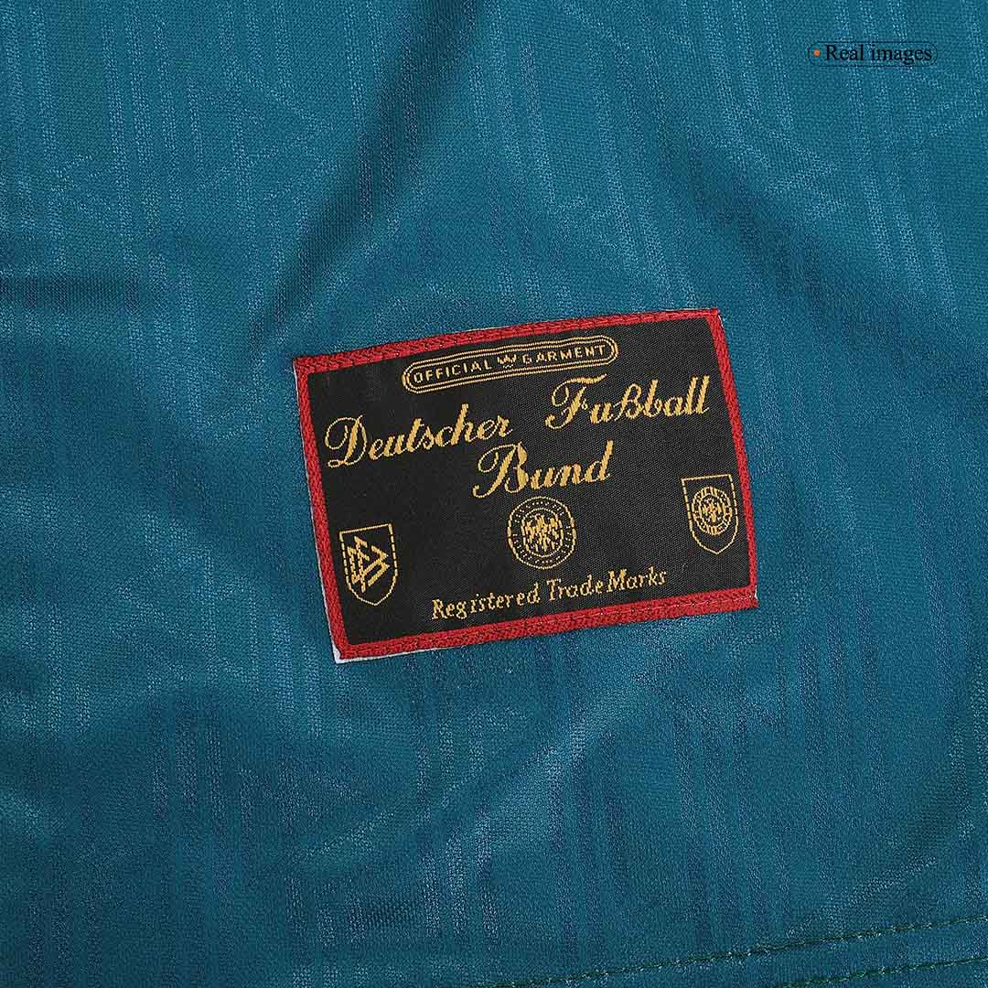 Germany 1996/97 Away Green Retro Jersey