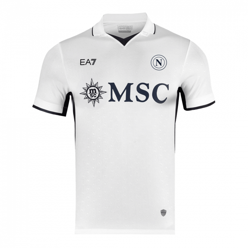 Napoli 2024/25 Away White Player Version Jersey
