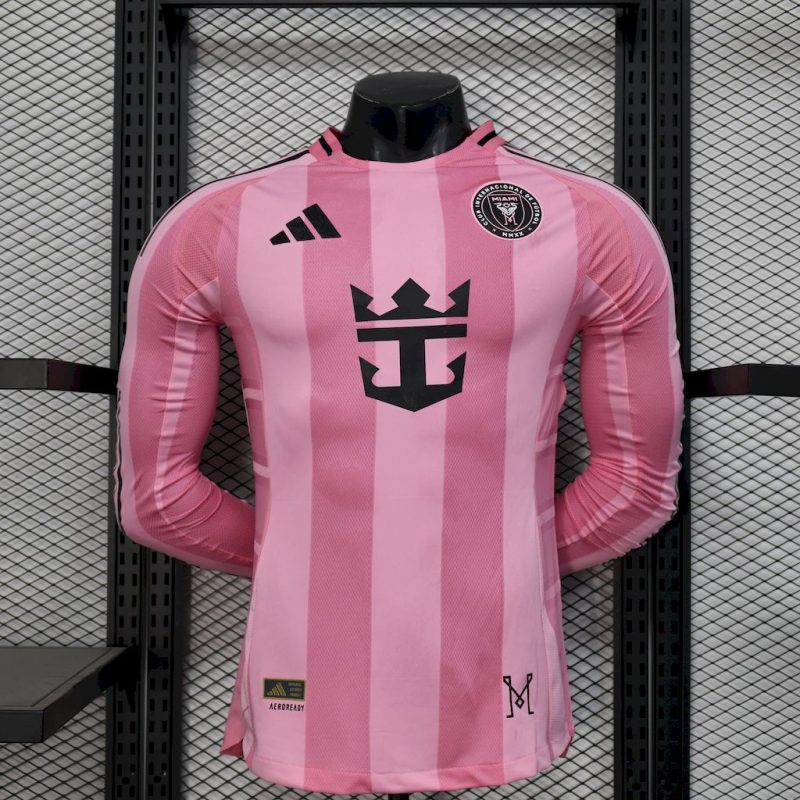 Inter Miami Maillot 2025/26 Long Sleeve Jersey