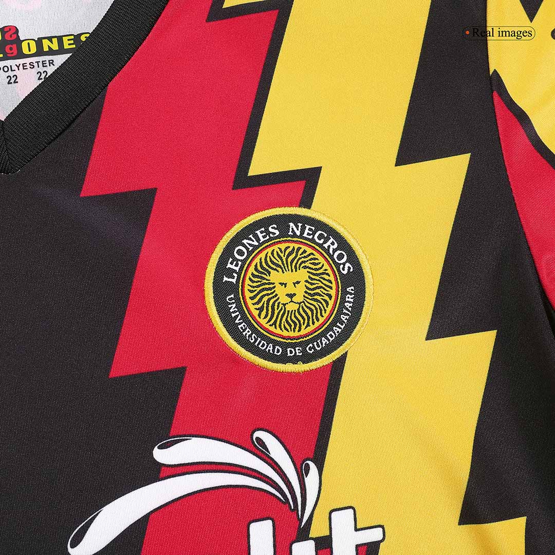 Leones Negros UdeG 2022/23 Home Black Kids Kit