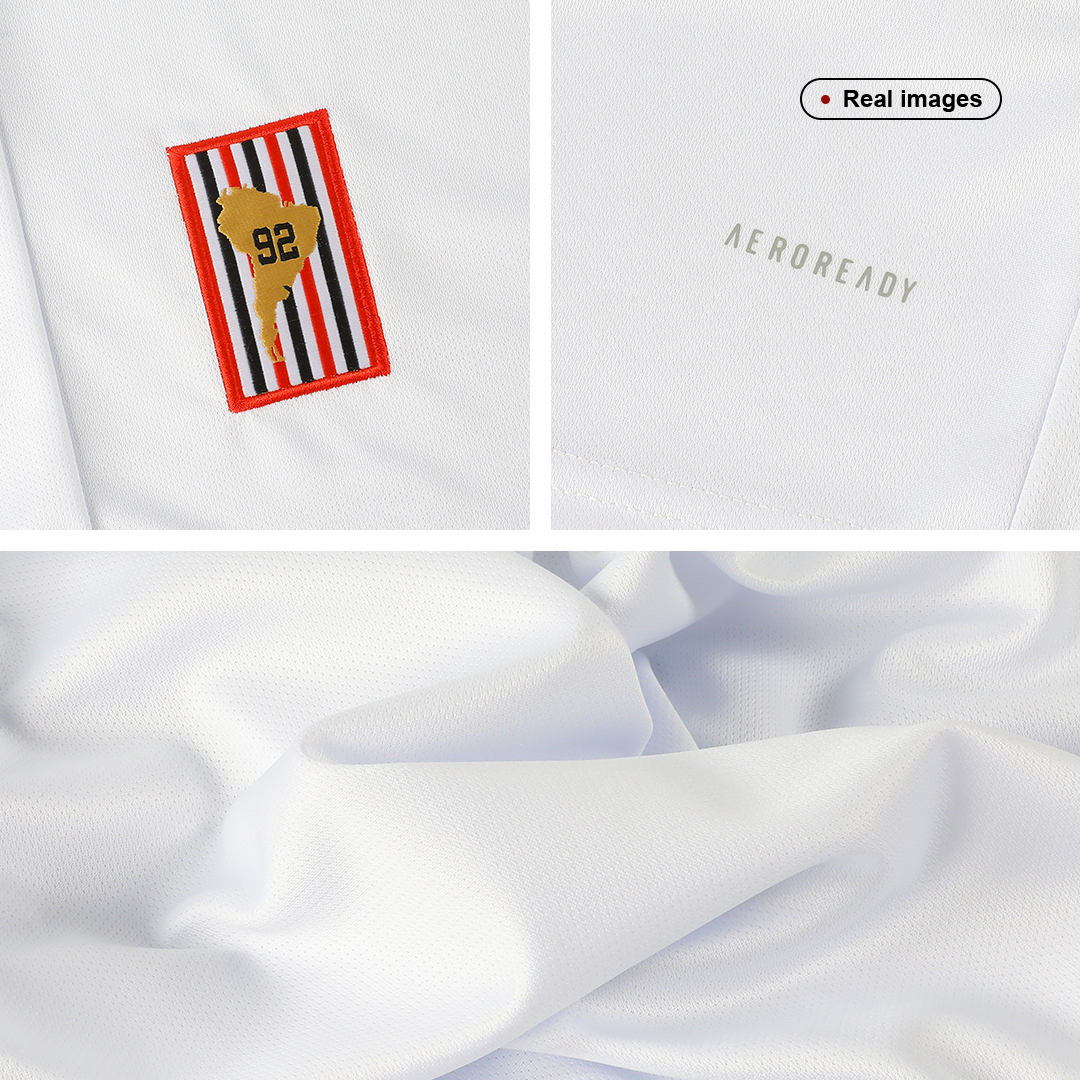 Sao Paulo FC 2022/23 Home White Jersey