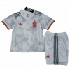 Spain 2021 Away Grey Kids Kit