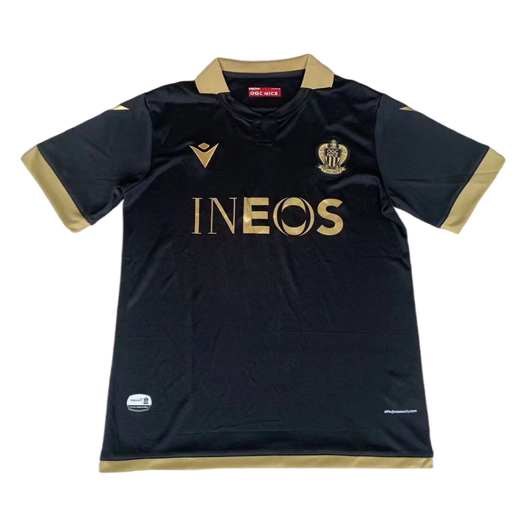 OGC Nice 2021/22 Third Black Jersey