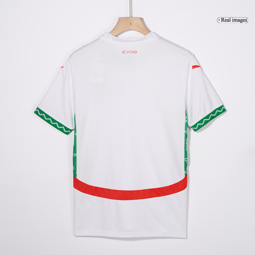 Morocco 2024/25 Away White Jersey