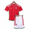 Wales 2023/24 Home Red Kids Kit