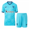 Athletic Club de Bilbao 2023/24 Away Blue Kids Kit