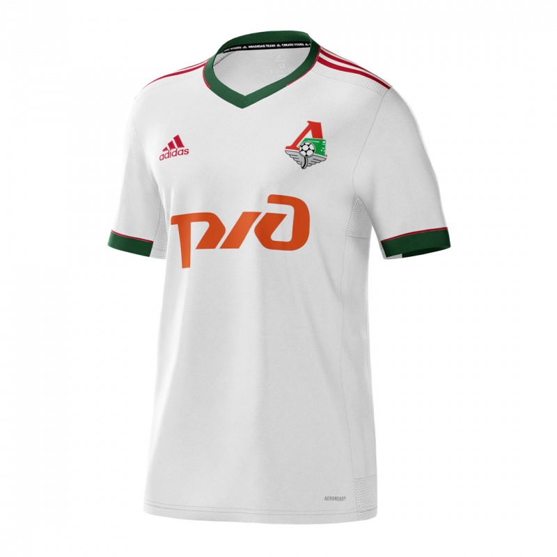 FC Lokomotiv Moscow 2020/21 Away White Jersey