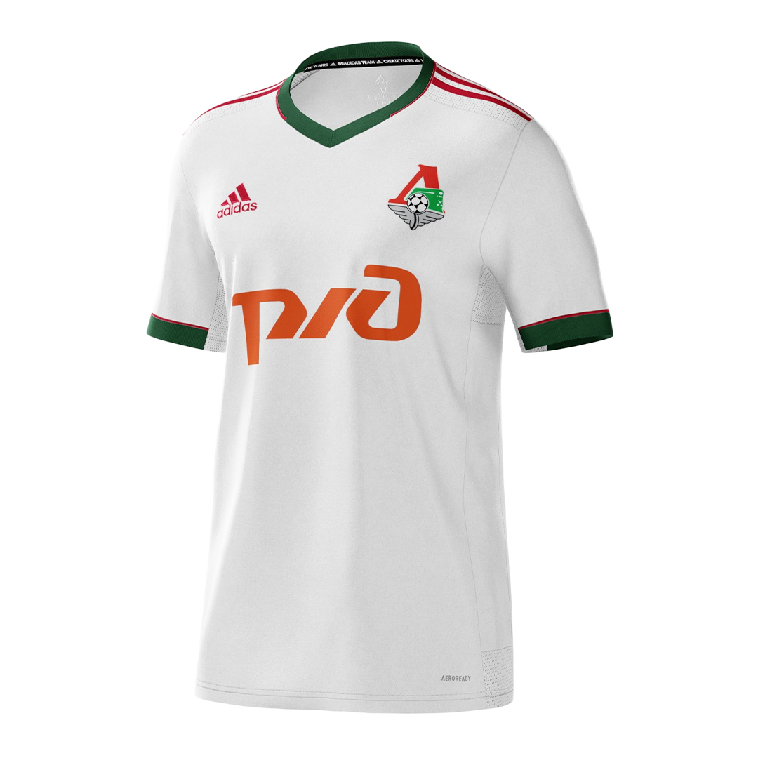 FC Lokomotiv Moscow 2020/21 Away White Jersey