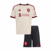 Liverpool 2025/26 Away White Kids Kit