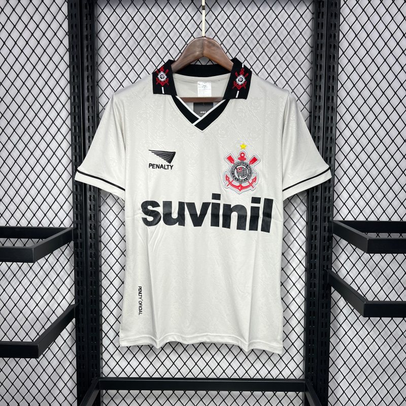 Corinthians maillot foot 1996 Away Retro Jersey
