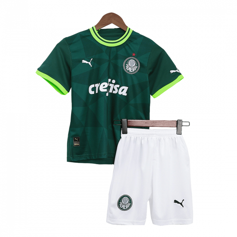 SE Palmeiras 2023/24 Home Green Kids Kit