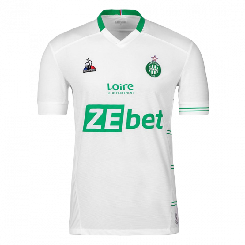 AS Saint-Etienne 2021/22 Away White Jersey