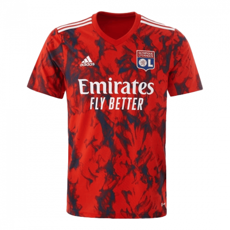 Olympique Lyonnais 2022/23 Away Red Jersey