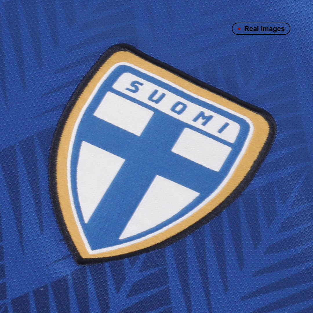 Finland 2022 Away Blue Jersey