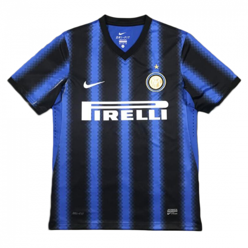 Inter Milan 2010/11 Home Black Retro Jersey