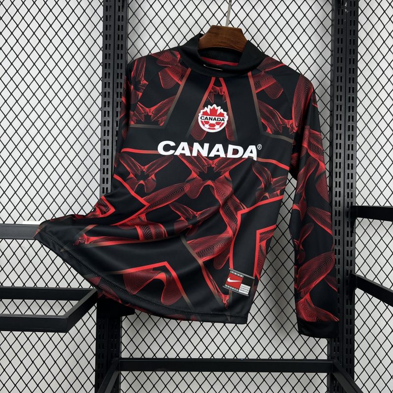 Canada maillot foot 2026/27 Long Sleeve Jersey