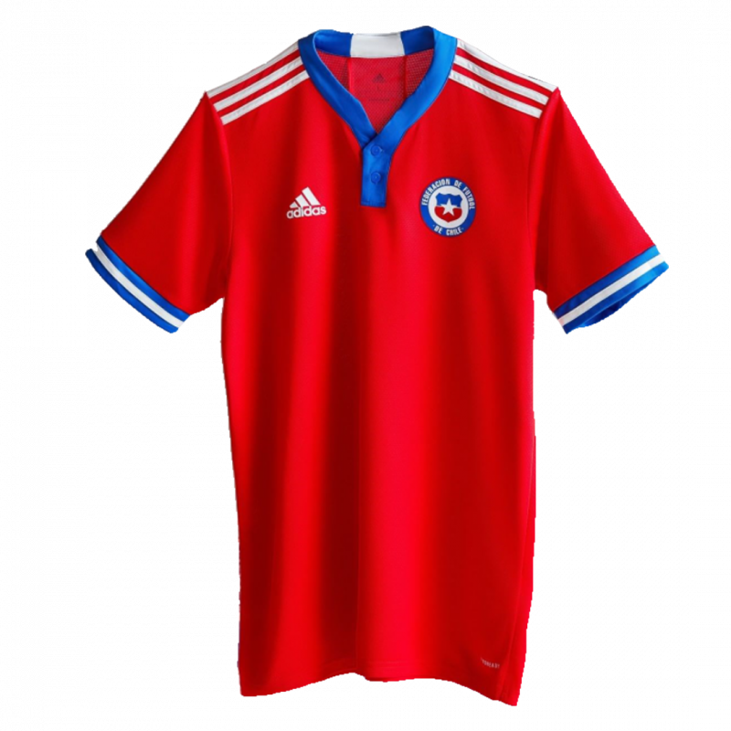 Chile 2021/22 Home Red Jersey