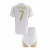 RONALDO #7 Al Nassr 2024/25 Third White ACL Kids Kit