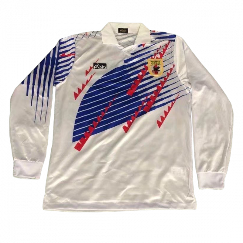 Japan 1994 Home White Long Sleeve Retro Jersey
