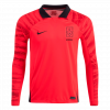 South Korea 2022 Home Red Long Sleeve Jersey