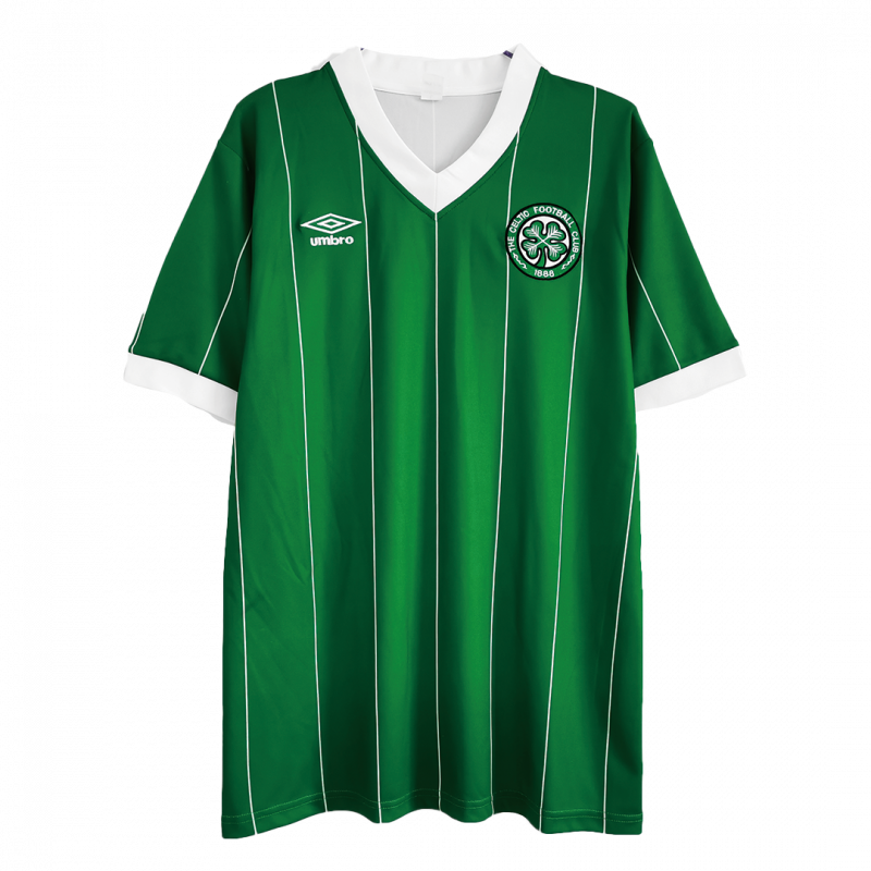 Celtic 1984/86 Away Green Retro Jersey