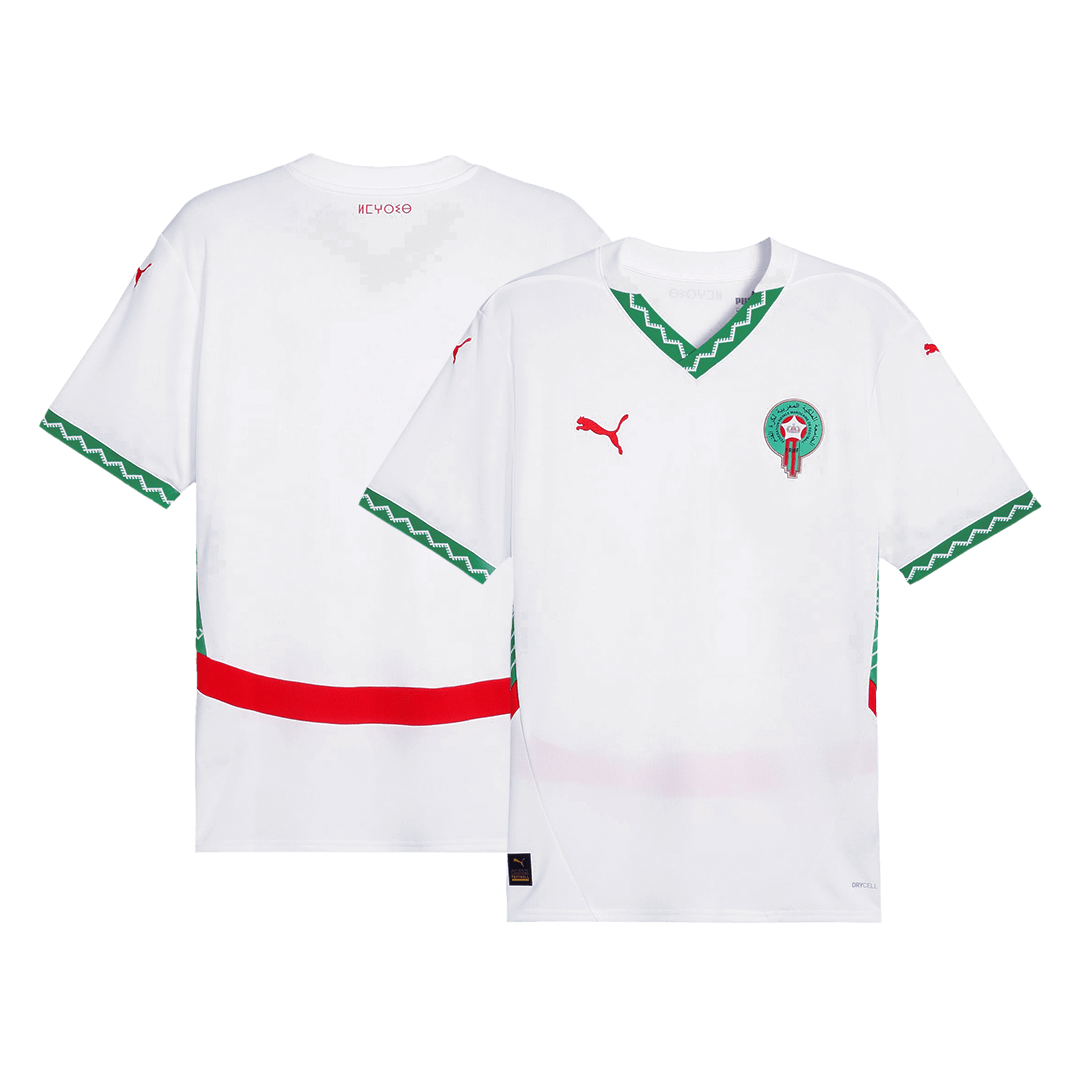 Morocco 2024/25 Away White Jersey