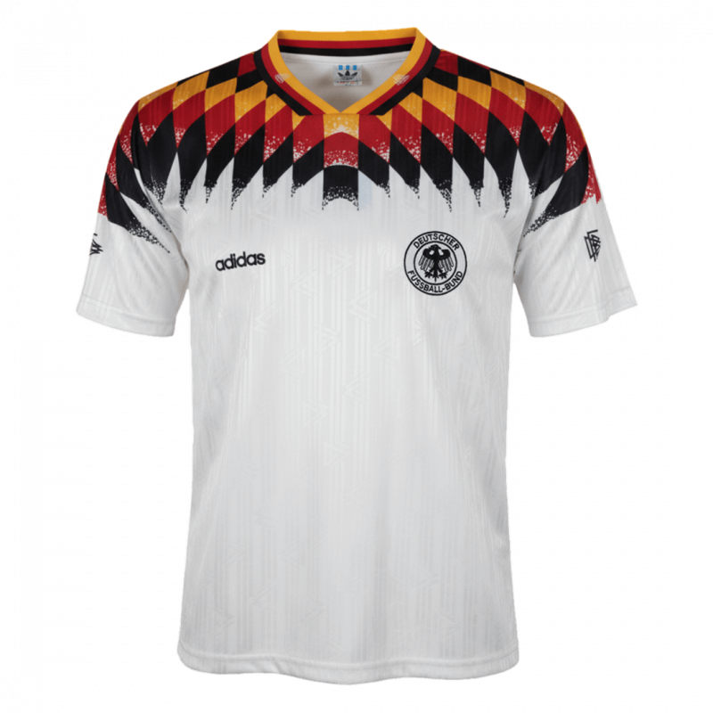 Germany 1994 Home White Retro Jersey